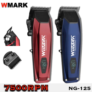 Clippers De Cabelo Elétricos Profissionais WMARK NG-125 7500RPM Aparador Rotativo Para Lâmina De Homem 5 Ajustes