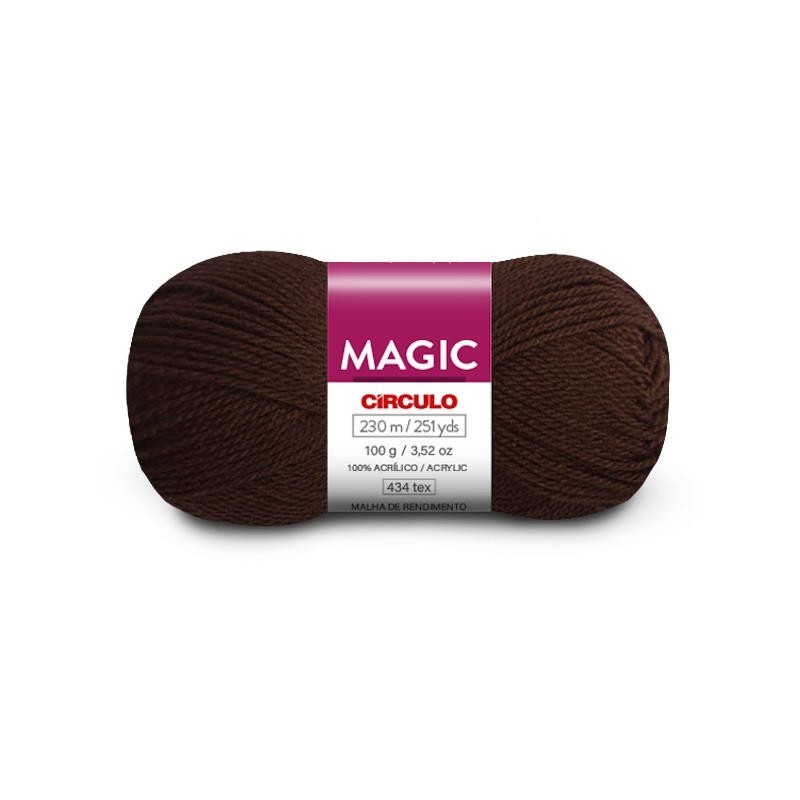 Fio/Lã Magic 100g Circulo Tex 434 230 metros 100% acrilico (cores