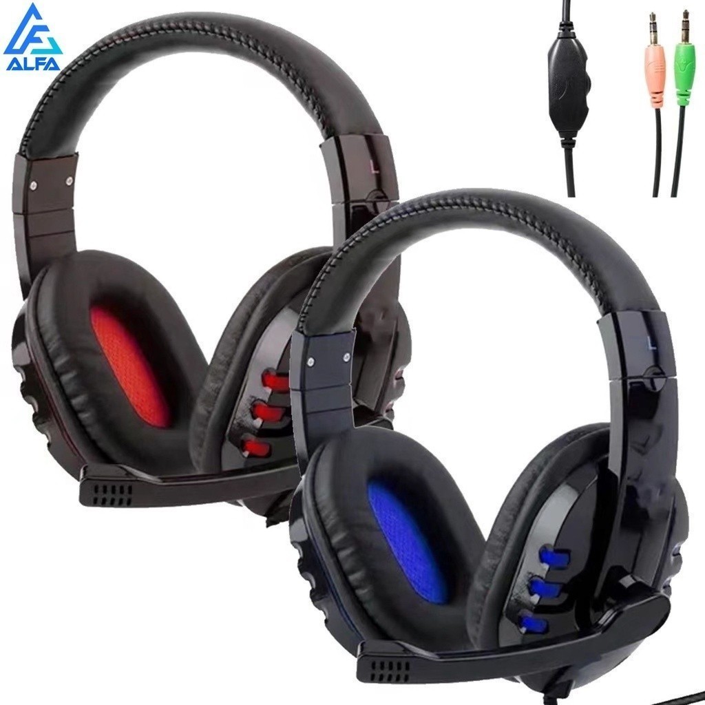 Headset Fone Gamer de ouvido com microfone Para PC Computador Celular, Headphone A302