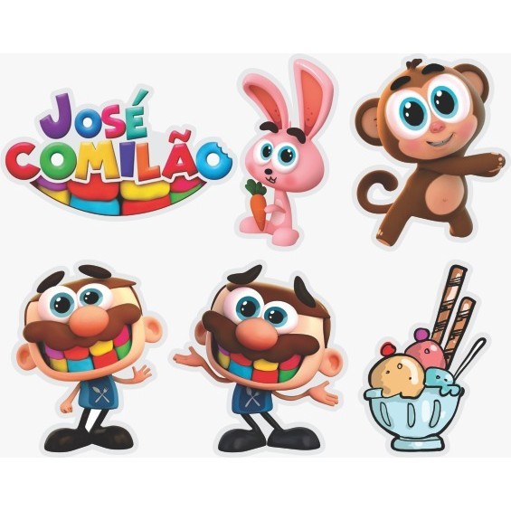 Display de Mesa Kit 6 Peças Para Festa José Comilão MD | Shopee Brasil