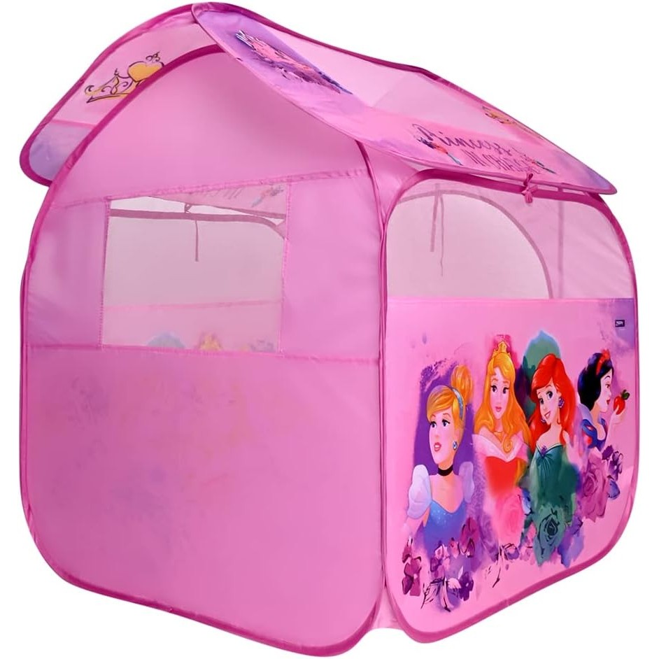 Barraca Infantil Portátil Casa Das Princesas Disney Zippy Toys Rosa
