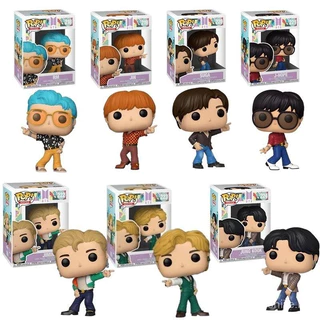 Funko Popular BTS JUNG KOOK V SUGA JIMIN JIN RM J-Hope à prova de balas menino figura de ação modelo série de brinquedos