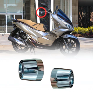 Par De Peso Pezinho De Guidao De Moto Pcx 150 Cromado + Bucha em Oferta na Shopee