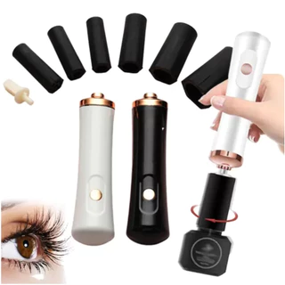 ofeitas Novidade Mixer Misturador Agitador De Cola Pigmento Elétrico Alongamento Extensão Cílios Lash com 2 conectores e 6 tamanhos de calibre elétrico portátil de cola para cílios