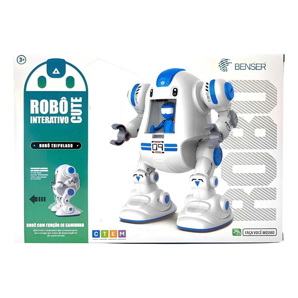Kit Robô Interativo Cute O Brinquedo Educativo Perfeito para Crianças ...