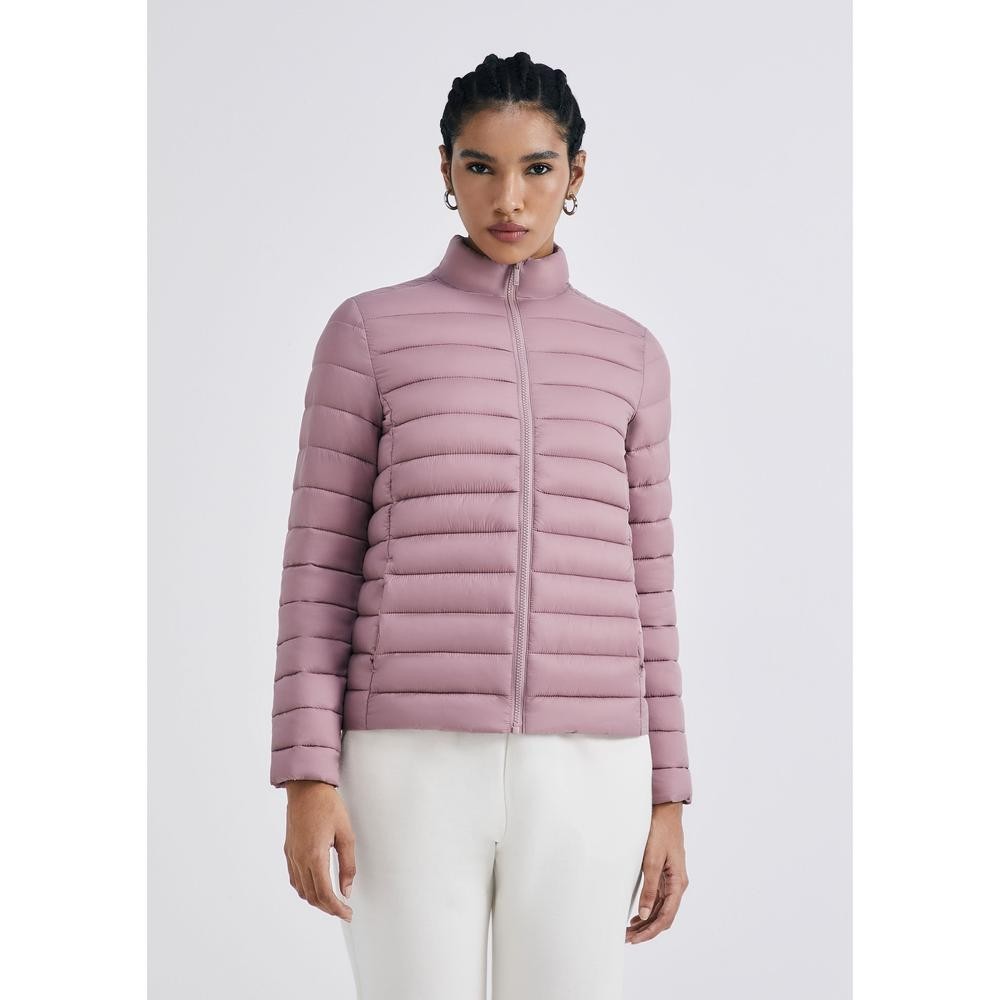 Jaqueta Básica Feminina Puffer Matelassê Hering