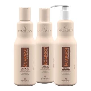 Kit Ecosmetics Spa Scargot Shower 250ml, Creamy 250ml, Serum 250ml