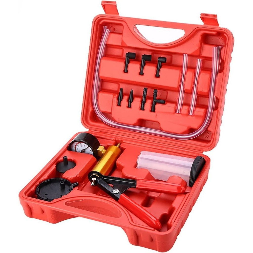 Kit Medidor Bomba Manual Para Carro Fluido Freio Sangramento