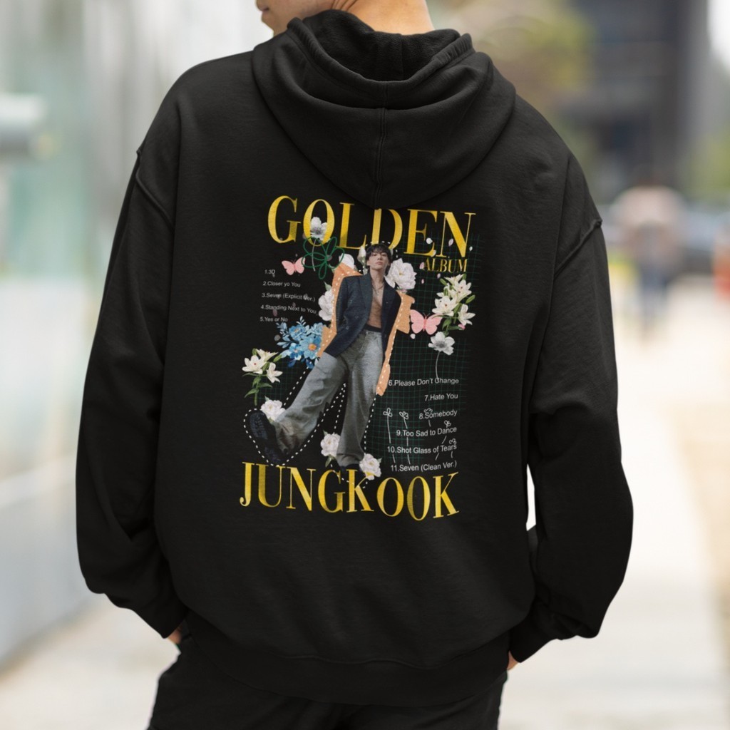 Moletom Jungkook Standing Golden Maknae Integrante Bts Kpop | Shopee Brasil