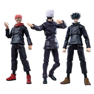 Articuladosunrisepop Original 21cm Itachi Sukuna Yuji Fukue Gojo Go Ação Figura Ortopédica Guerra Jiujitsu