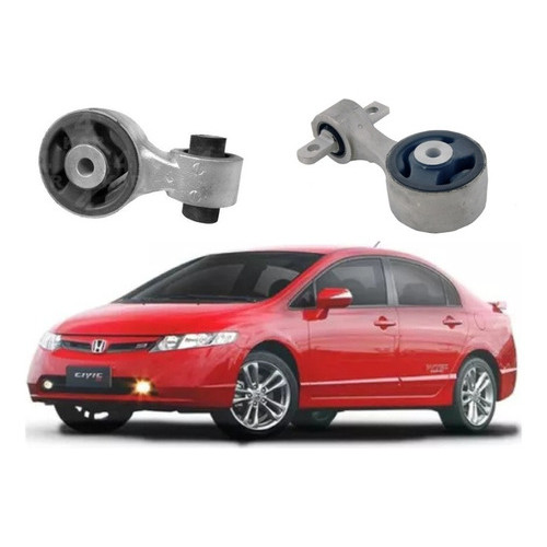 Kit Coxim Superior Inferior Civic Si 2007 A 2011 | Shopee Brasil