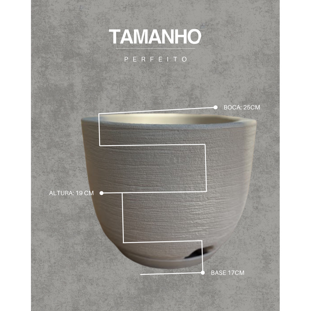 Vaso de polietileno - imagem 3