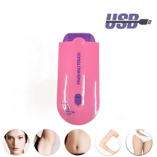 Depilador facial e corporal com carregamento sem fio em Oferta na Shopee