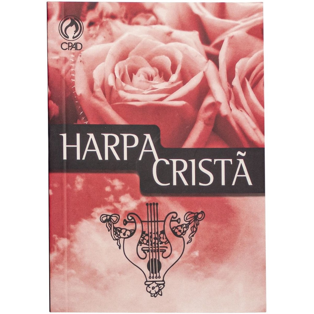 Harpa Cristã | Grande | Letra Normal | Rosas | Shopee Brasil