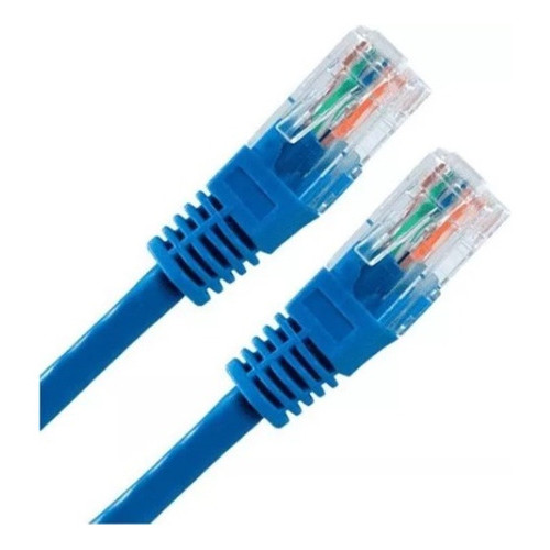 25ft Blue Cat5e Ethernet Patch Cable Con Conector Peru