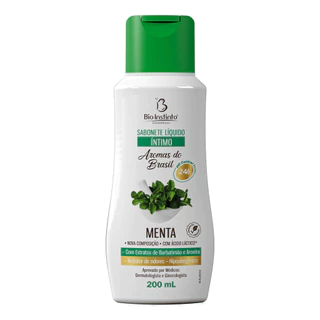 Sabonete Líquido Íntimo Menta 200ml - Bio Instinto em Oferta na Shopee