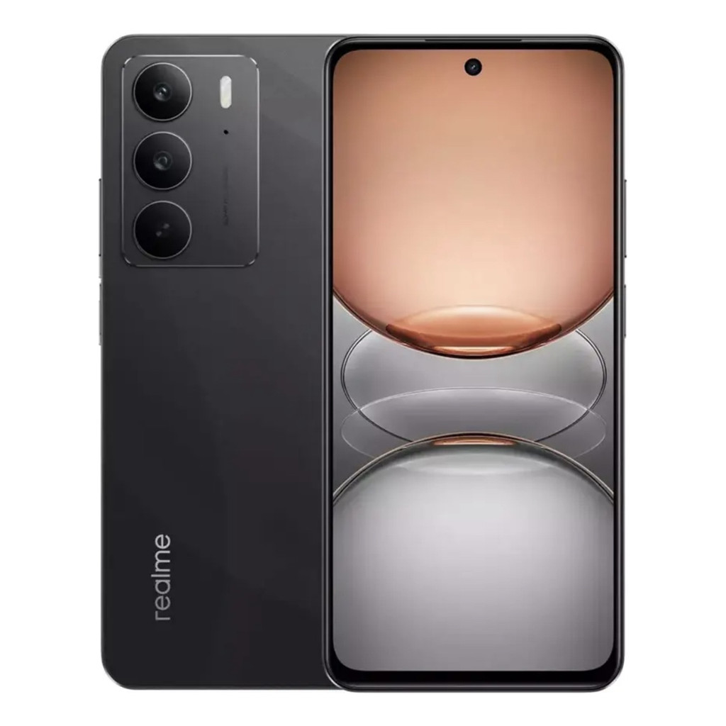 Celular Realme C75 256GB 8GB RAM Com NFC Bateria 5825mAh IP69 Ultra Resistente Carregamento 45W