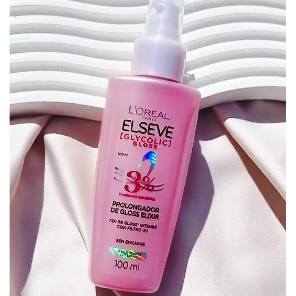 Serum Elixir Glycolic Gloss - ELSEVE - 100ml | Shopee Brasil