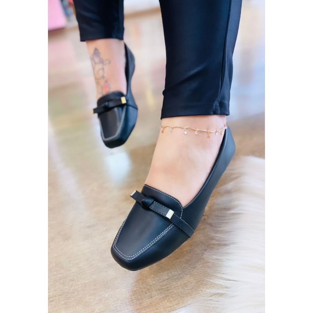 MOCASSIM LUXO LAÇO NÓ CORES VARIADAS | Shopee Brasil