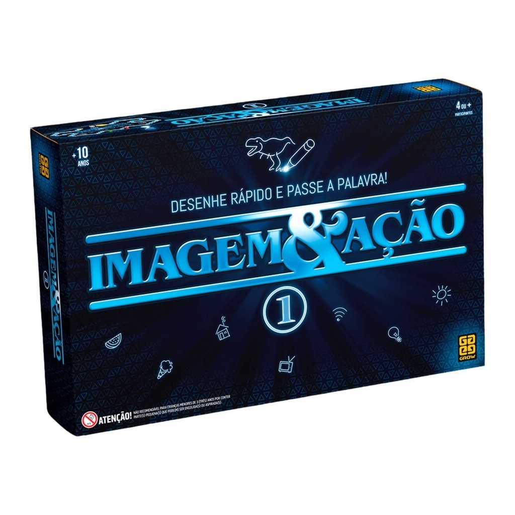 Brinquedo Infantil Jogo Imagem e Ação 1 Grow - 01708