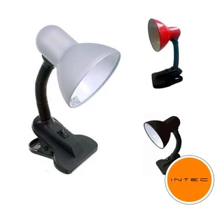 Luminária Com Garra Presilha cabo Articulável Colorida para estudos e leitura ótima fixação
