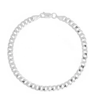 Pulseira Masculina Grumet 4.5mm Prata 925