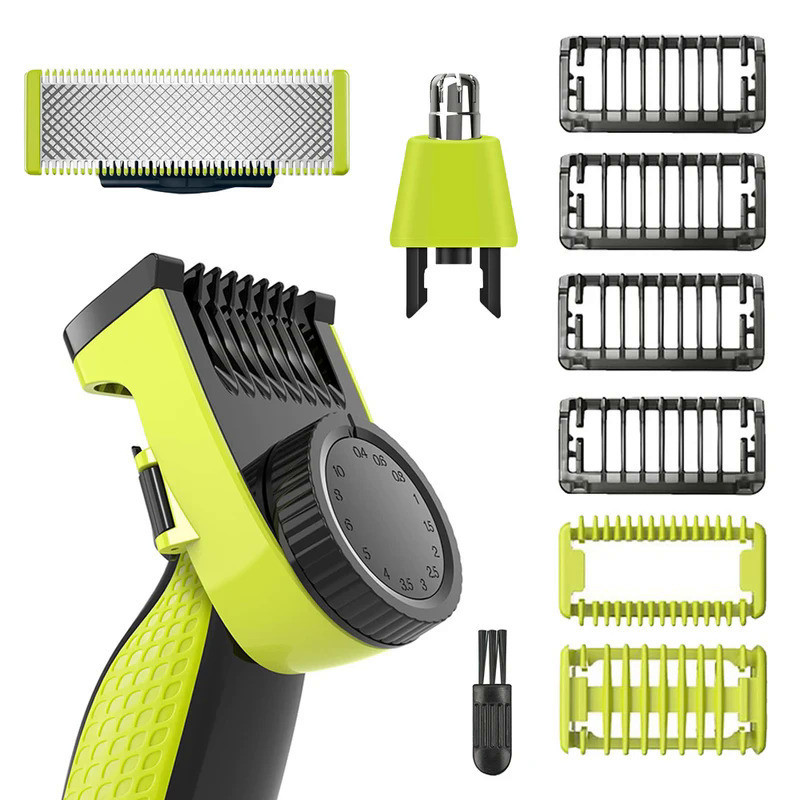 Cabeçotes De Substituição De Lâminas Para Um Barbeador Guia De Barbear Conjunto De Protetores De Pente QP6531 6530 QP2834 2510 2515 2630