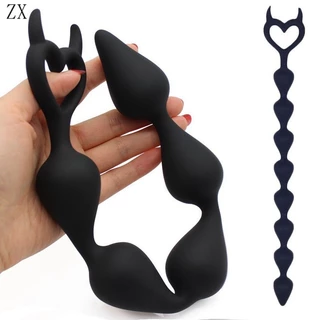 Homens e mulheres BDSM Sexo Toy Adulto Produtos Anal Beads Butt Plug Silicone Estímulo Próstata Bola B