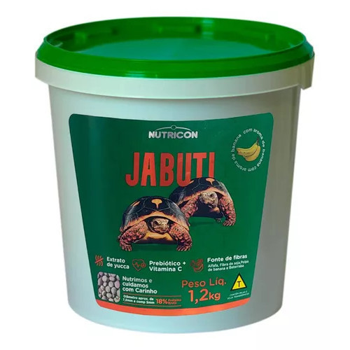 Ração Nutricon Jabuti 1,2KG