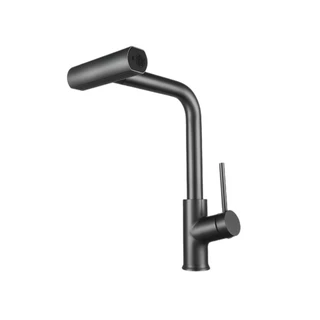 Torneira Gourmet Extensível Cozinha 4 Jatos - Grafite