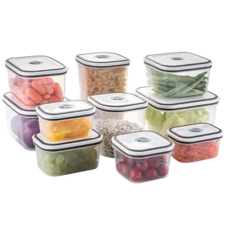 Conjunto de Potes Plástico Herméticos Electrolux 10 Peças em Oferta na Shopee