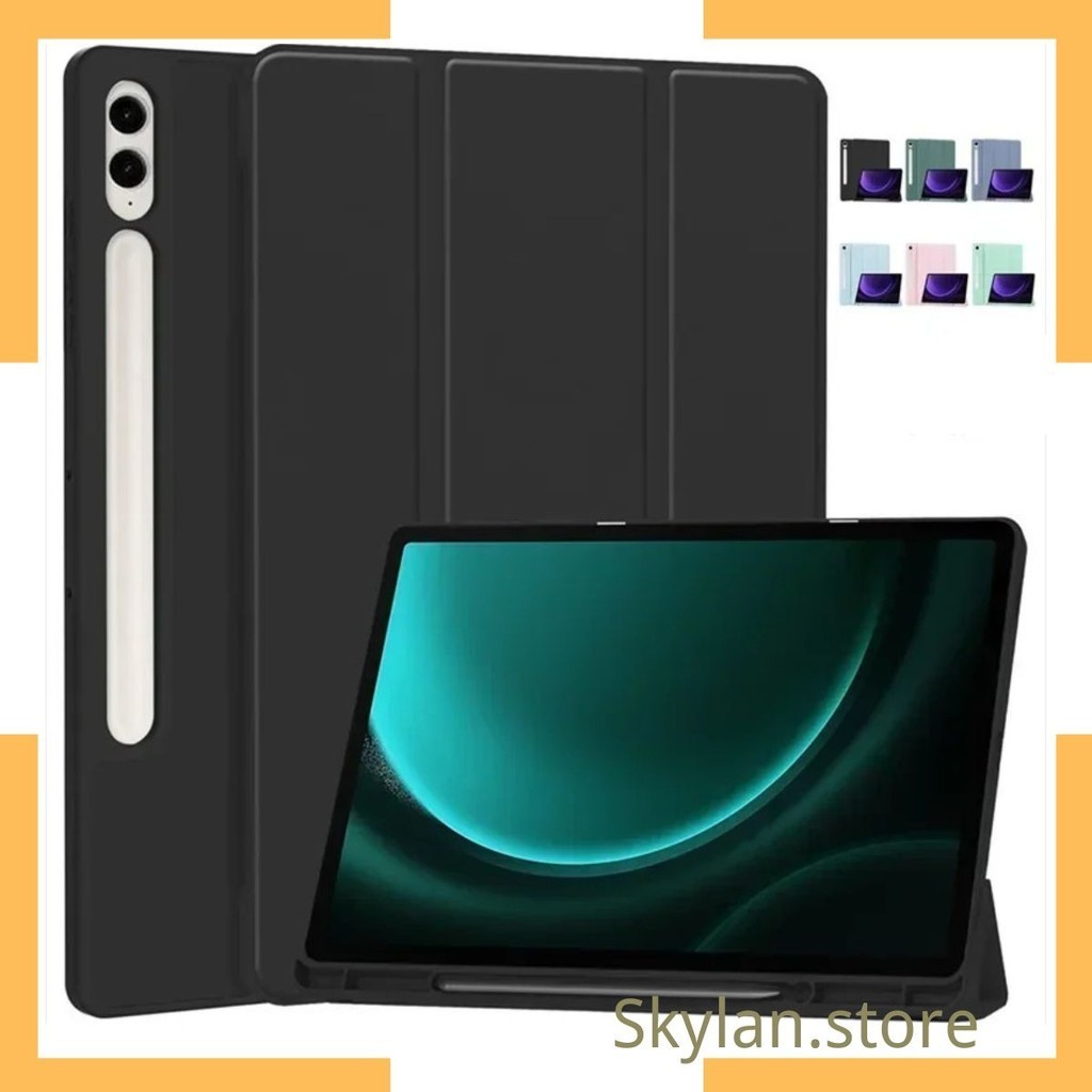 Capa Magnética c/ Slot Caneta compativel para Samsung Tab S6 LITE/S9 /S9FE/S9+/S9FE+/S9 ULTRA X710/X810/A9 PLUS