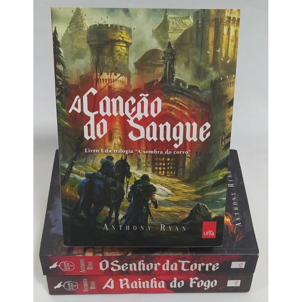 Coleção Trilogia A Sombra Do Corvo - Volumes 1 A 3 de Antony Ryan