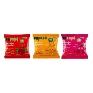 Palitinho De Vegetais Para Bebe Kit 3 Pacotes Lanchinho Bebe em Oferta na Shopee