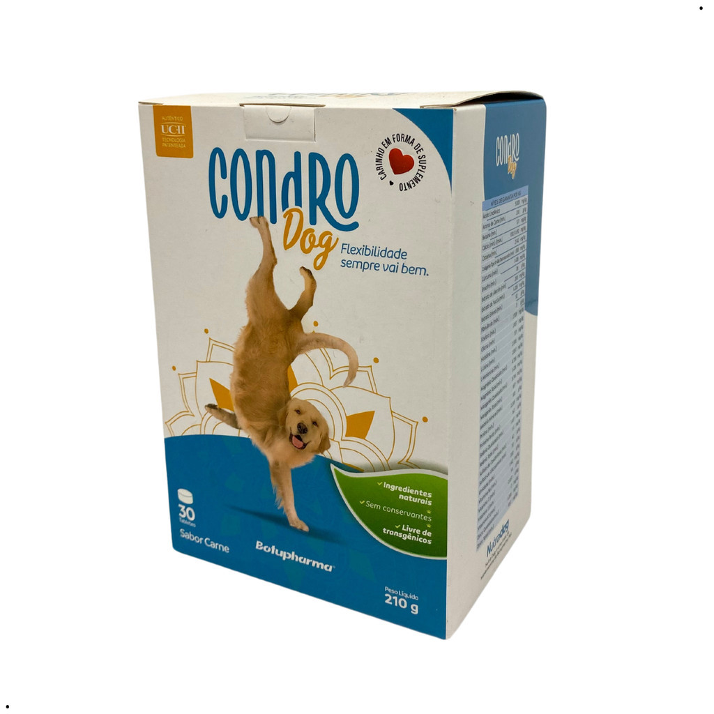 Condro Dog Suplemento Botupharma 30 Tabletes 210g | Shopee Brasil