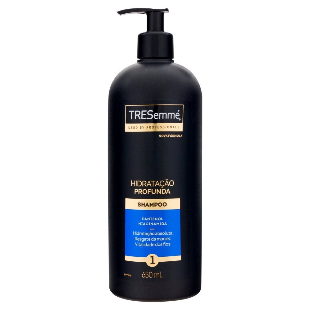 Shampoo TRESemmé Hidratação Profunda 650ml | Shopee Brasil
