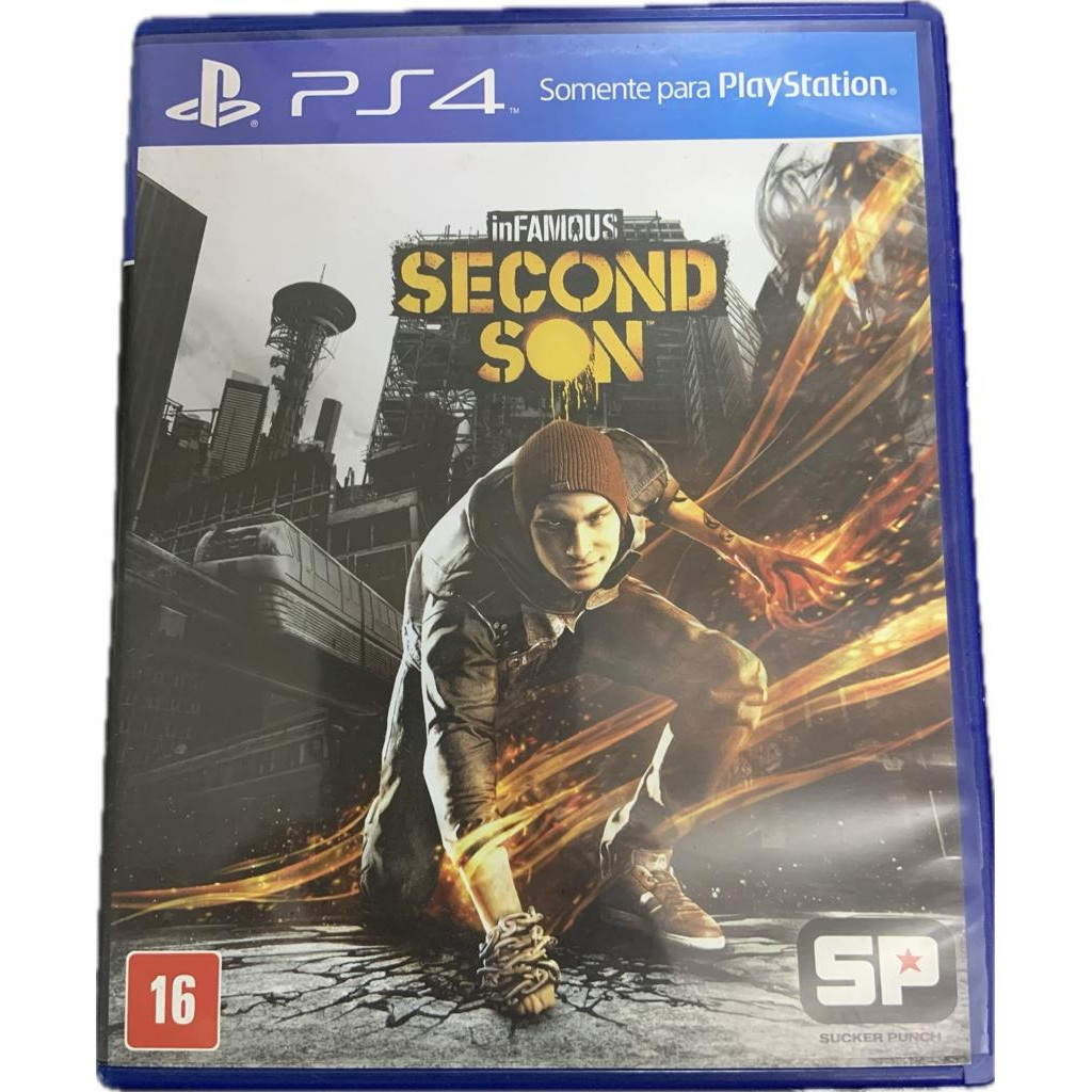 Jogo Infamous Second Son Sony Ps4 Dvd Físico Mídia Original (Semi-Novo ...