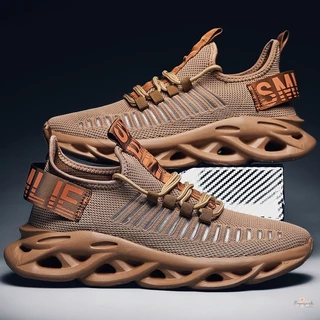 Homens Sapatos De Absorção De Choque Lâmina Luminosa Casual Esportes Moda Nova Primavera Estilo Verão Versão Coreana Malha Respirável 1686