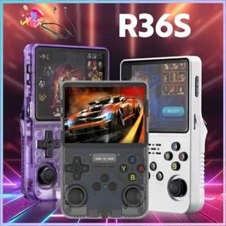 R36S Retro Console De Jogo Portátil De 3,5 Polegadas Sistema IPS Linux De Tela Mini Video Player Emulador Clássico 128G