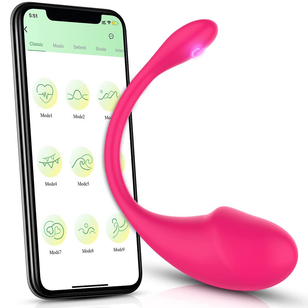 Vibrador Bluetooth Controle no celular a Distância via App;Recarregável TD-MUSICA discreto