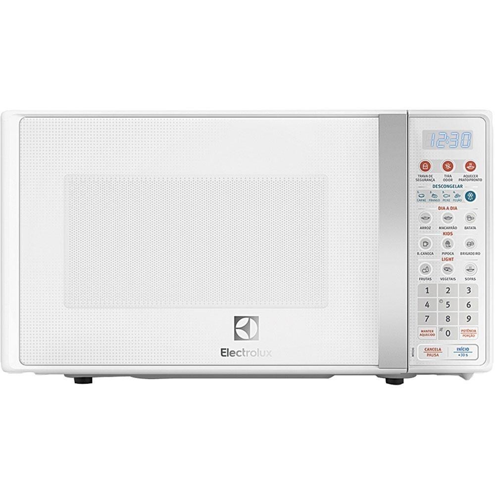 Imagem do produto Micro-ondas 20 Litros Electrolux MTO30 com 10 Níveis de Potência Branco 127V