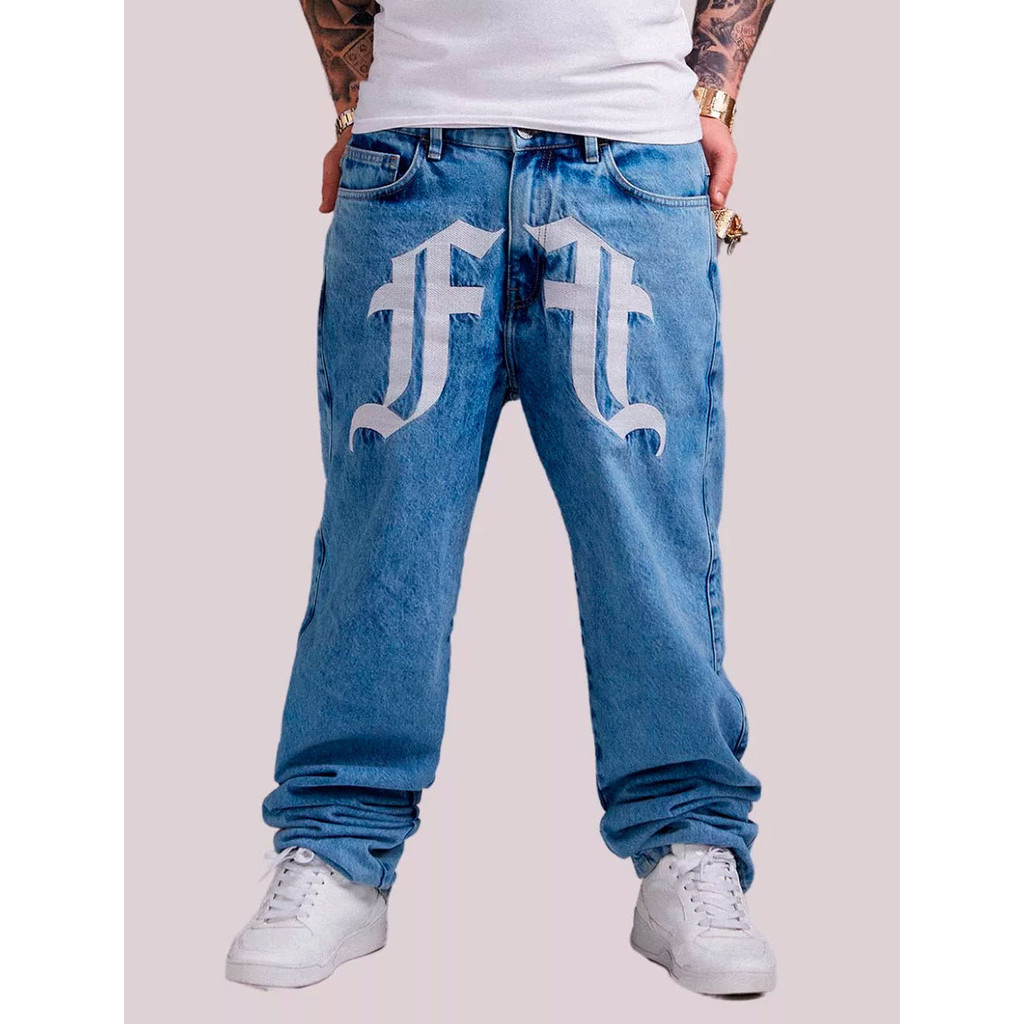 Calça Jeans Gang MC Daniel Tropa do Fafa - Azul