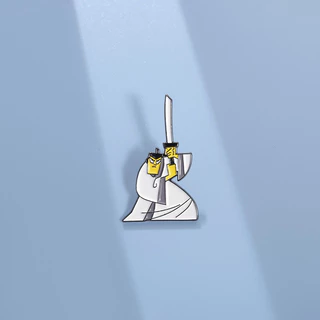 Anime Samurai Jack Pins Broches Ação Aventura Brochura De TV Animada Lapela Crachás Jóias Presente Para Amigos