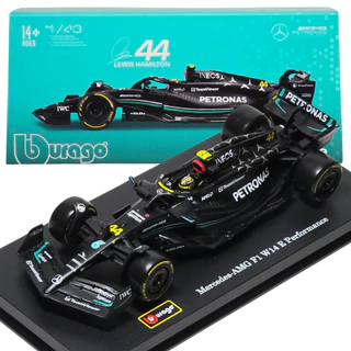Miniatura De Ferro F1 Mercedes AMG W14 2023 1/43 13cm Bburago