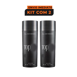 Kit com 2 fibra capilar unisex maquiagem para cabelo