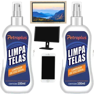 Limpa telas mais pano microfibras tv computador led celular