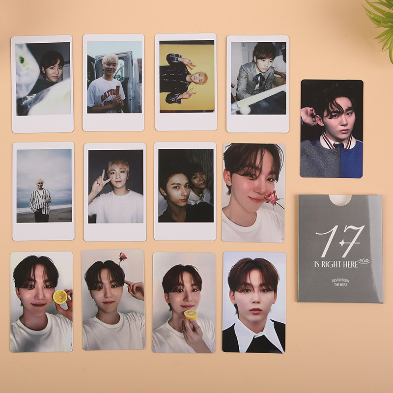 Novo Álbum Kpop Idol SEVENTEEN 17 É Direito Aqui Photocard Fãs