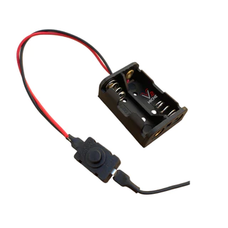 Suporte Porta 2 Baterias 12V A23 Com Interruptor