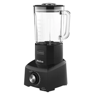 Liquidificador Philco PLQ1350 | Copo de Vidro, 12 Velocidades + Pulsar, 1200W, Preto em Oferta na Shopee