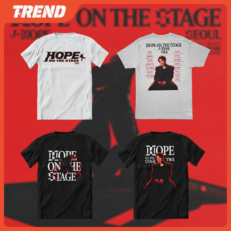 CAMISETA UNISSEX KPOP BANGTAN J-HOPE ON THE STAGE WORLD TOUR J